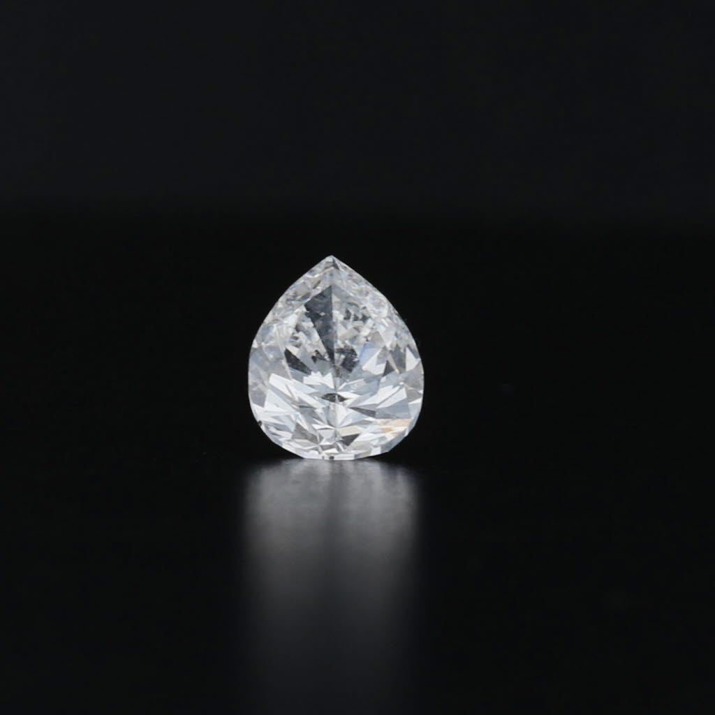 1ct Loose Diamond GIA Graded Pear Brilliant D Solitaire for Setting