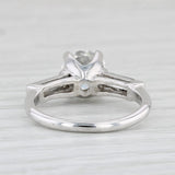 Vintage 2.15ctw Round Diamond Engagement Ring Platinum Size 6 GIA
