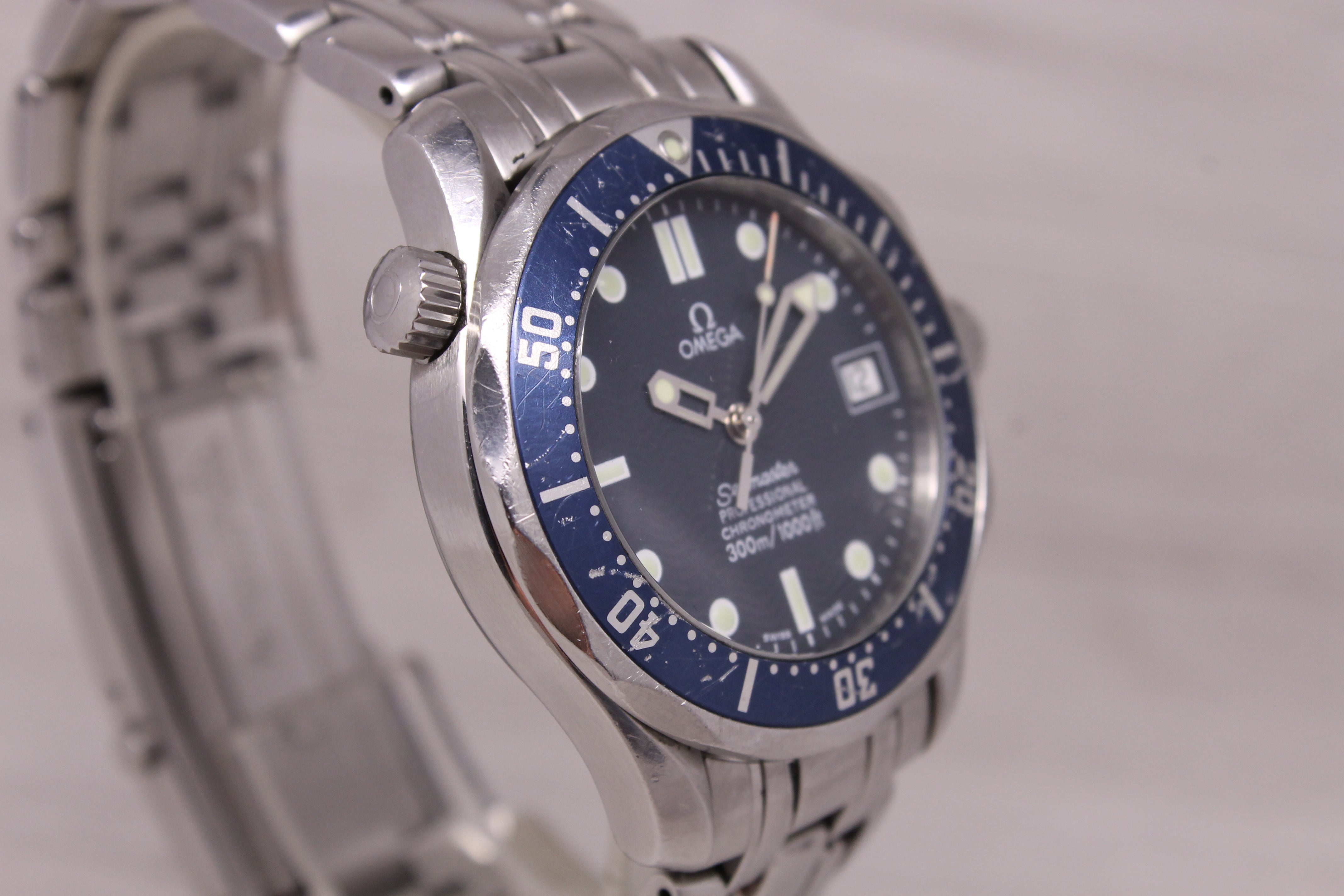 Omega Seamaster Professional 300m Midsize 36mm Steel Automatic Wtach 168.1622