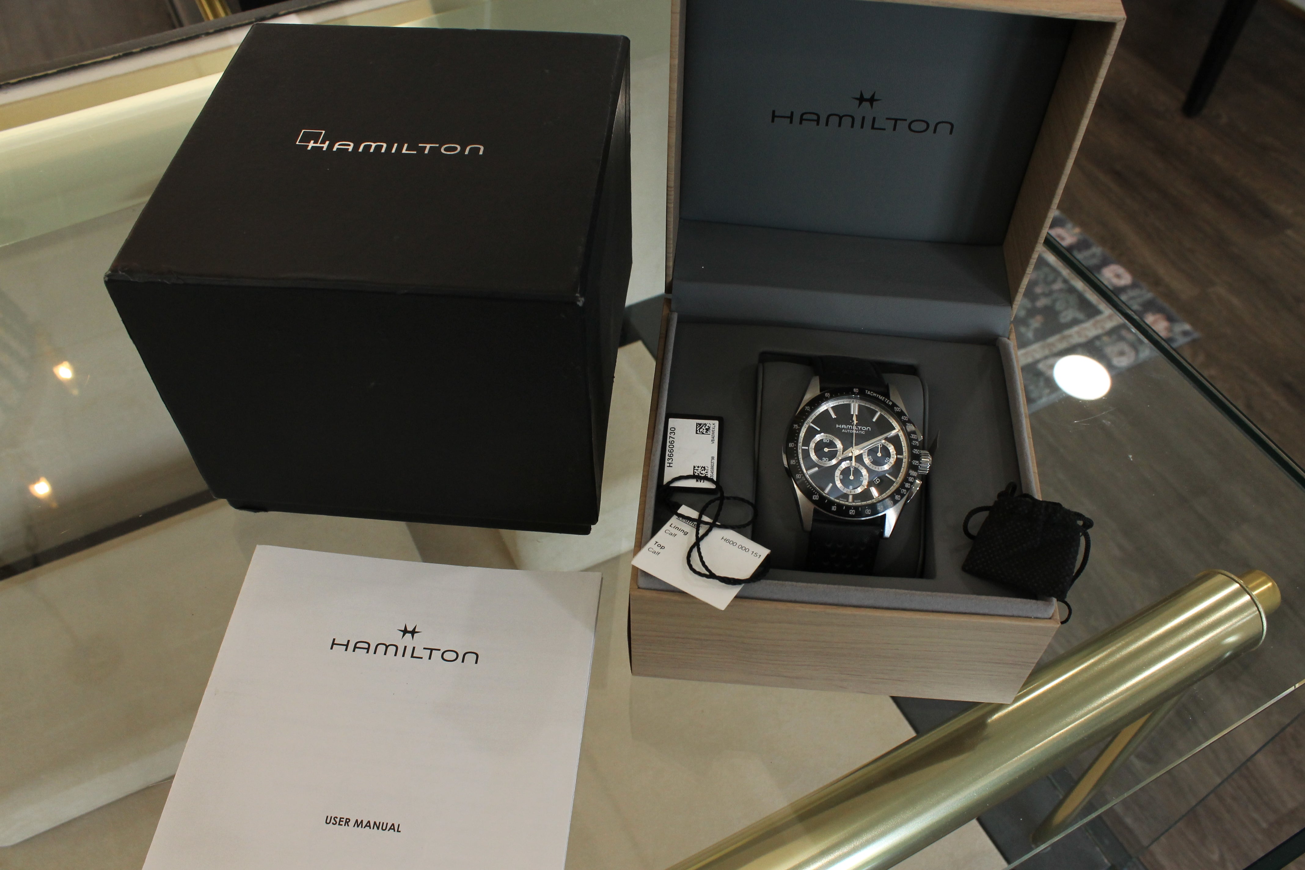 Hamilton Jazzmaster Performer 42mm Steel Automatic Chronograph Watch H36606730