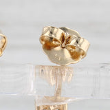 Light Gray 0.60ctw Diamond J-Hook Earrings 14k Yellow Gold Pierced Drops