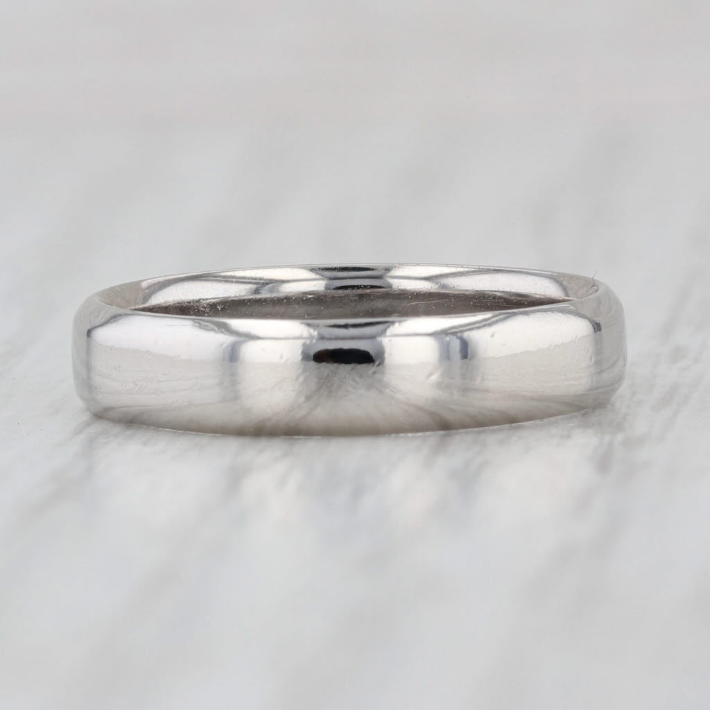 Classic Platinum Wedding Band Size 5.5-5.75 Ring Stackable