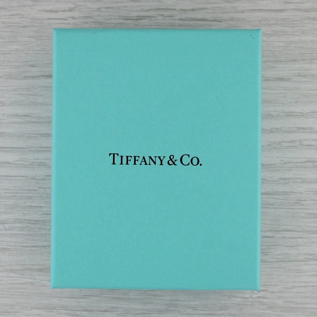 Tiffany & Co Love Knot Stud Earrings w/ Box Pouch Sterling Silver Studs