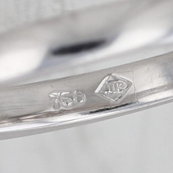 0.60ctw Diamond Heart Halo Ring 18k White Gold Size 7 Engagement