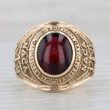 Gray Langley Aeronautical Laboratory Apprentice School Ring Lab Created Ruby 10k Gold