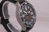 Sinn 857 UTC TESTAF Mens 43mm Steel Automatic Watch 857.6696 w Strap & Box