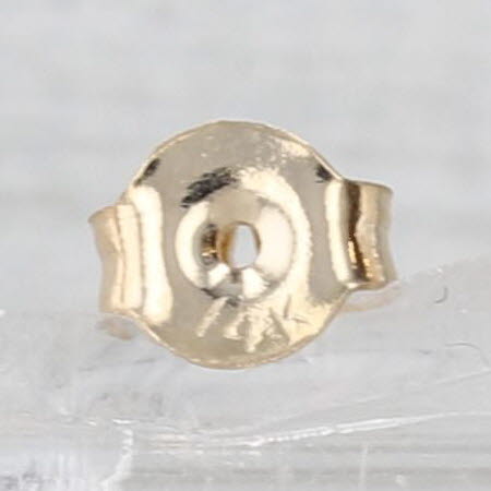 Small Palm Tree Stud Earrings 14k Rose Yellow Gold Studs