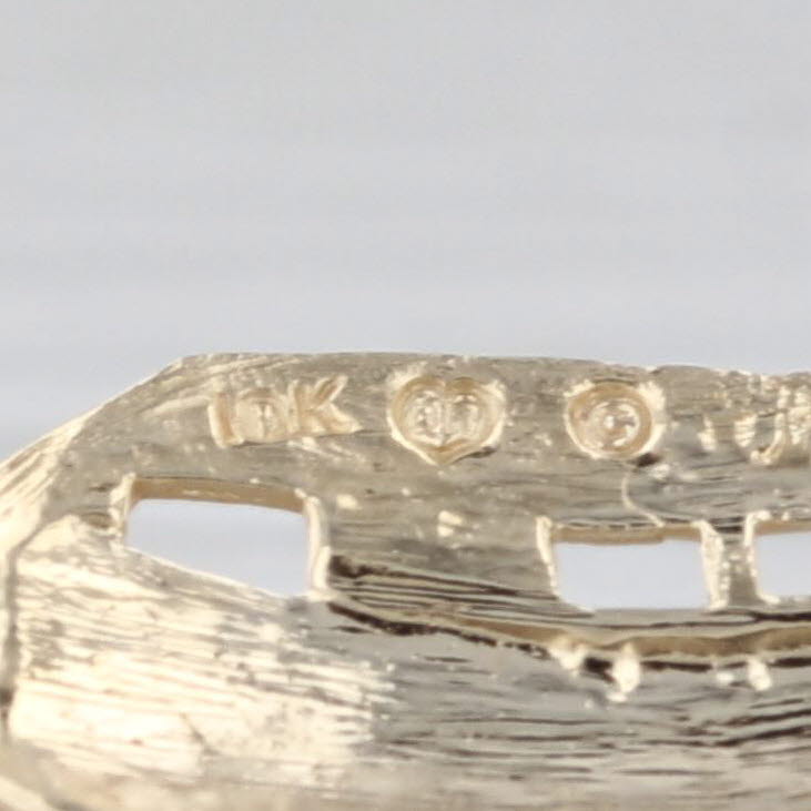 Noah's Ark Animal Linked Bracelet10k Yellow Gold 6.75"