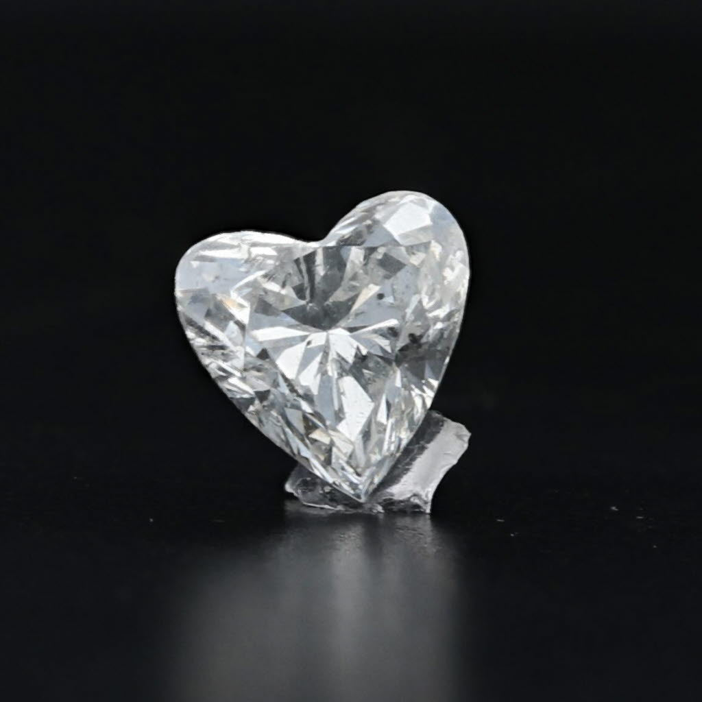 1.12ct Loose Diamond GIA Graded Heart Brilliant Solitaire for Setting