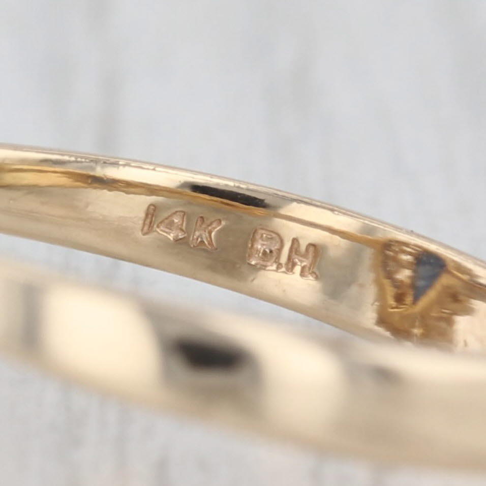 2.90ctw Oval Blue Sapphire Diamond Halo Ring 14k Yellow Gold Sz 8.75 Engagement