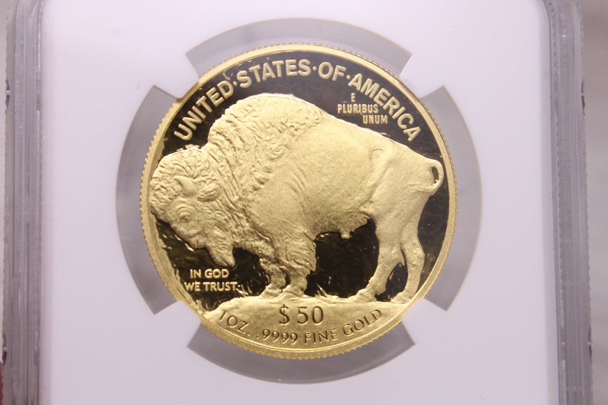 2013 W $50 Gold Buffalo 1ozt 9999 Fine NGC PF70 Ultra Cameo Early Releases