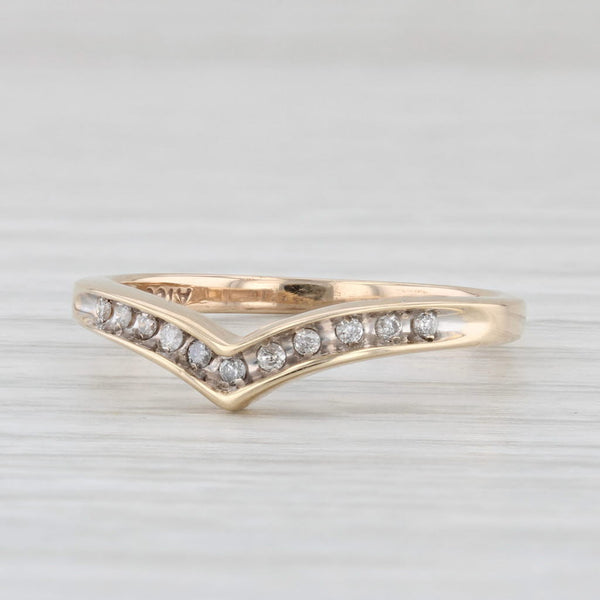 0.75ctw Woven Diamond Band Ring, 14K Yellow Gold, Ring Size 6.75