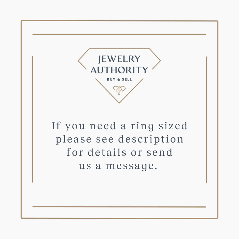 Snow Yuel Cultured Button Pearl Solitaire Ring 18k Yellow Gold Size 7