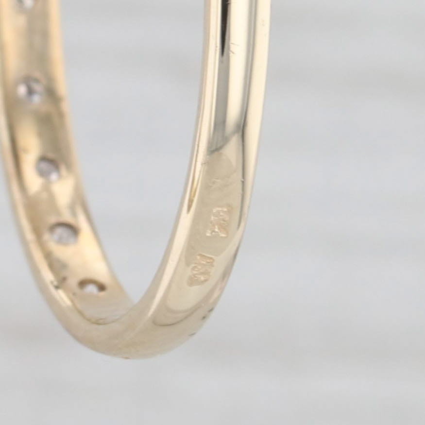 Light Gray Diamond Oval Hoop Earrings 10k Yellow Gold Snap Top Hoops