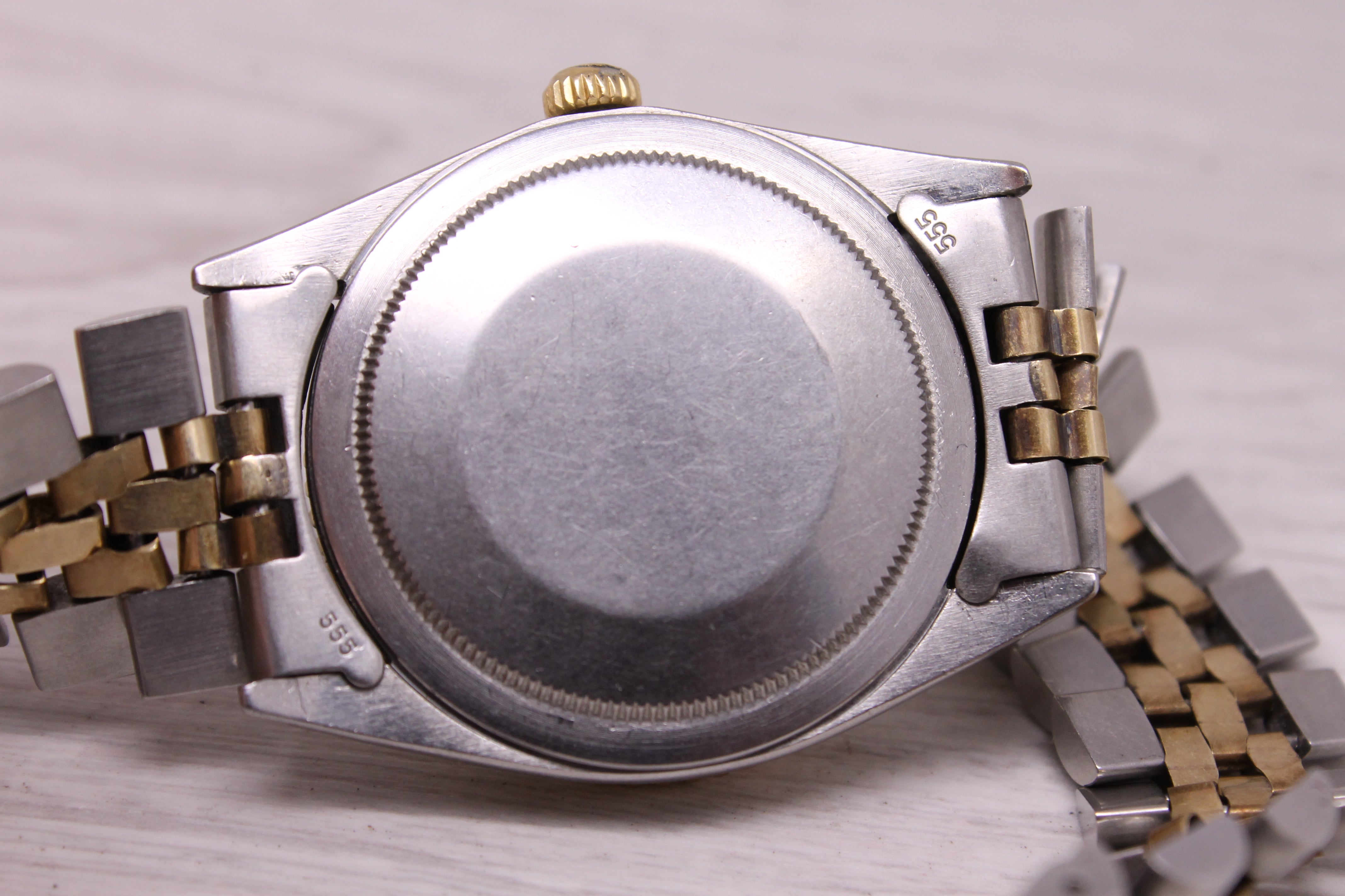 Vintage 1966 Rolex Datejust Turn-O-Graph Mens 14k & Steel 36mm Watch Original
