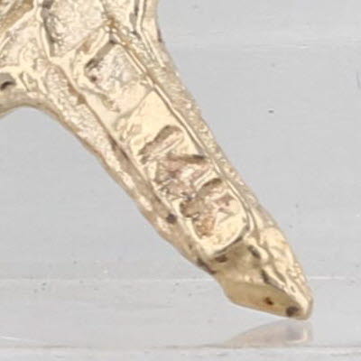 Starfish Pendant 14k Yellow Gold Nautical Jewelry Small Charm