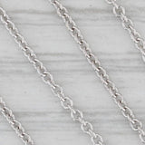 1.61ctw Amethyst Diamond Pendant Necklace 14k Gold 17" Cable Chain Necklace