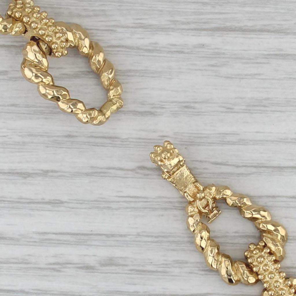 Wander France Enhancer Necklace Bracelet Set 18k Yellow Gold 0.15ctw Diamond