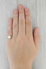 2.17ctw Diamond Engagement Ring 14k Gold Platinum Circle Brilliant Solitaire