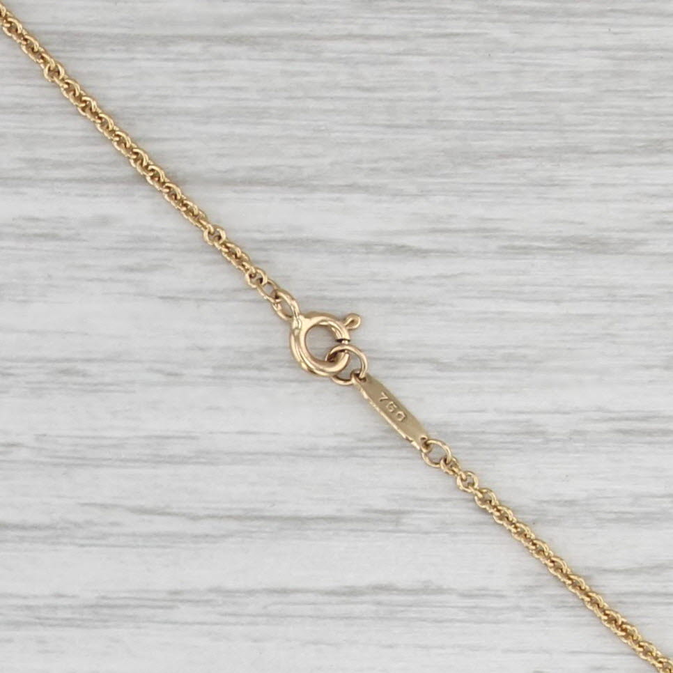 Tiffany & Co 24" Cable Chain Necklace 18k Yellow Gold Sku 3348996 1.6mm
