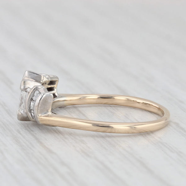 0.50ctw Diamond Ring Guard Enhancer Wedding Bridal 14k Gold Size 8.5