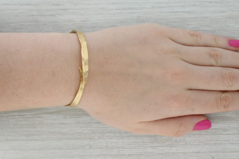 Gold Palm Bracelet – KAJ Fine Jewellery