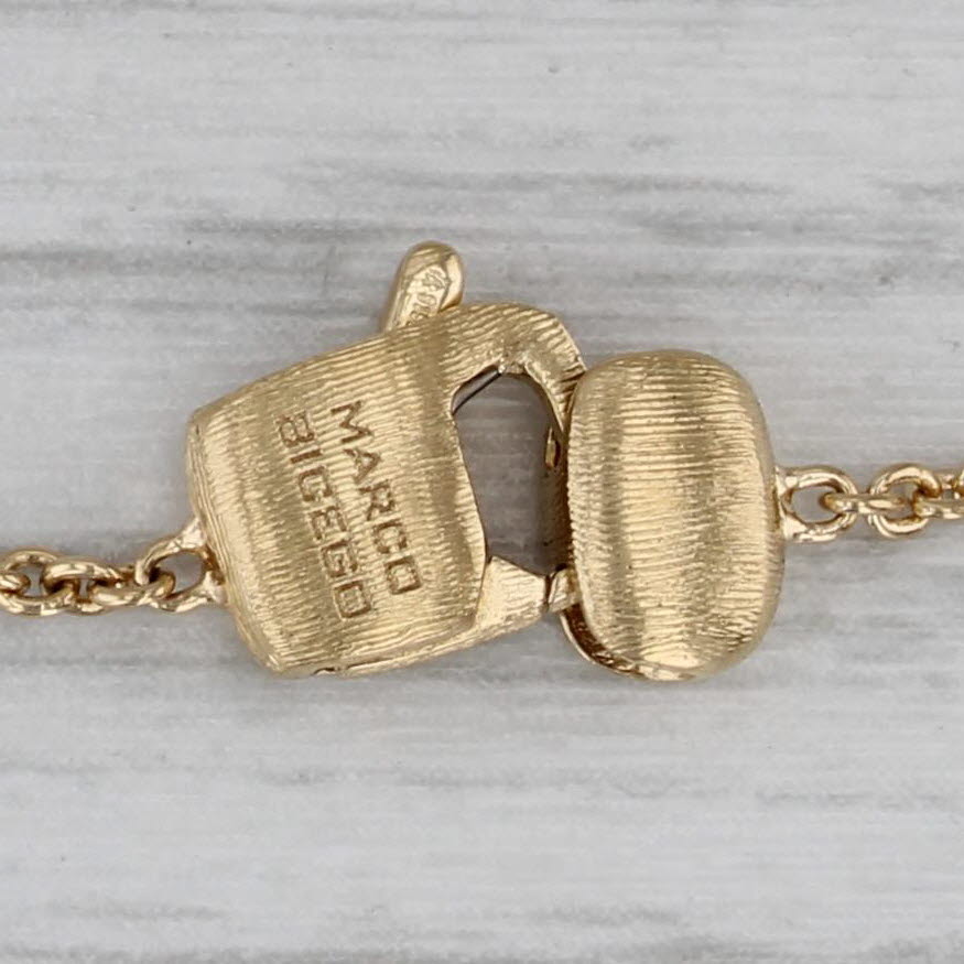 Gray Marco Bicego Italy Cable Chain Necklace 18k Yellow Gold 17" 1.5mm