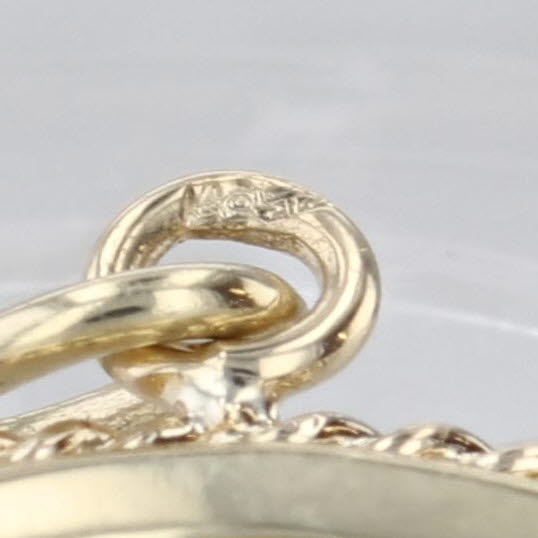 Austrian Ducat 1915 Restrike Coin Pendant 14k 986 Yellow Gold Charm