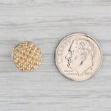 Bead Cluster Tie Tac Pin 14k Yellow Gold Lapel