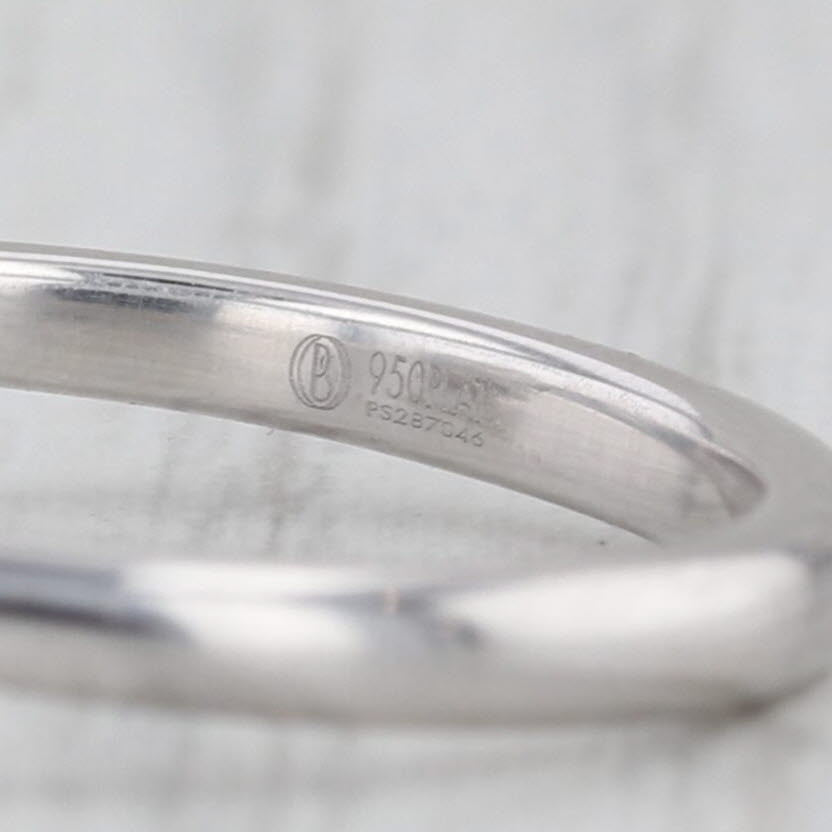 1.35ctw GIA Round Diamond Engagement Ring 950 Platinum Size 6.5