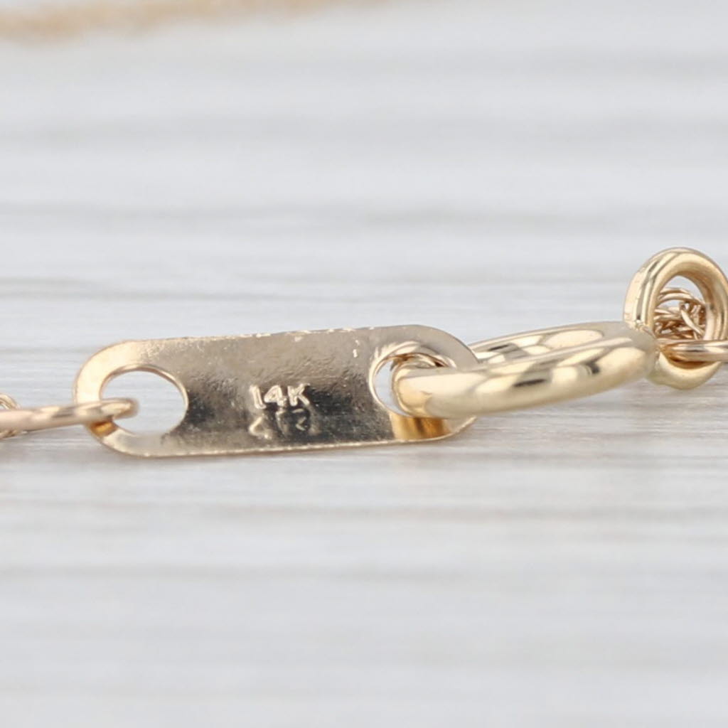 0.10ctw Diamond LOVE Heart Pendant Necklace 14k Gold Rope Chain Jewelry Channel