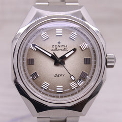 Zenith Defy Revival A3642 Mens 37.5mm Automatic Divers Watch Boutique w Band Box