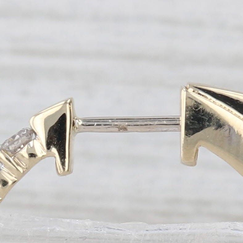 2.85ctw Inside Out Diamond Oval Hoop Earrings 14k Yellow Gold Hinged Snap Top