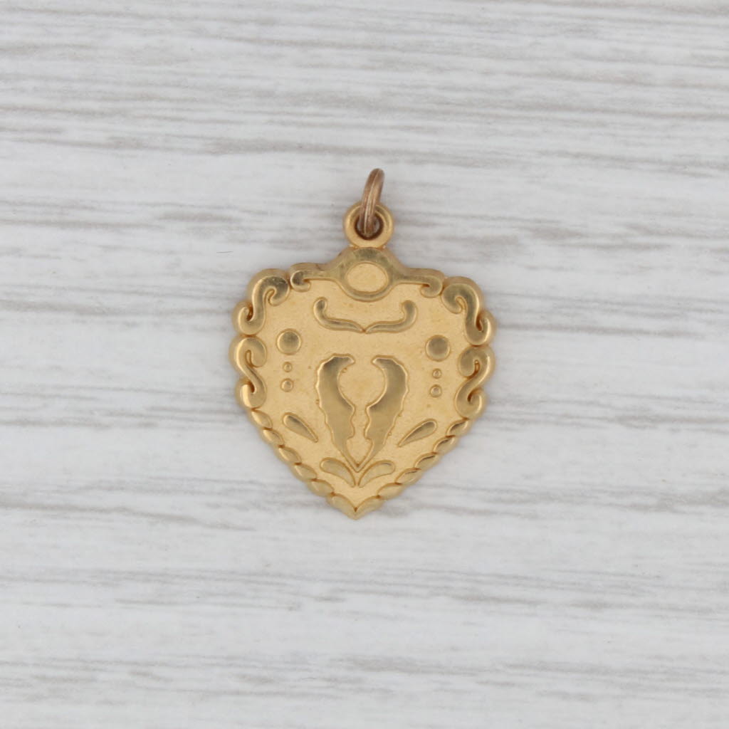 Light Gray Kappa Kappa Gamma Charm Convention Pendant Keepsake Vintage Sorority