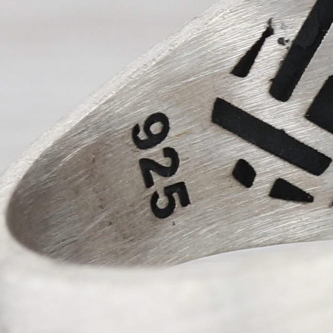 Onyx Sterling Silver Ring Size 12.5 Winged Figure Tribal Egyptian Goddess