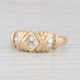 Light Gray 0.50ctw Diamond Ring 18k Yellow Gold Size 6.25