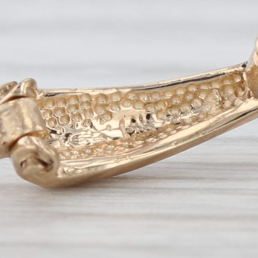 2.01ctw Blue Topaz Diamond Halo Teardrop Pendant 14k Gold Enhancer Clip Bail