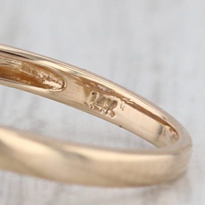 0.96ctw Pear Tanzanite Diamond Halo Ring 14k Yellow Gold Size 7 Engagement