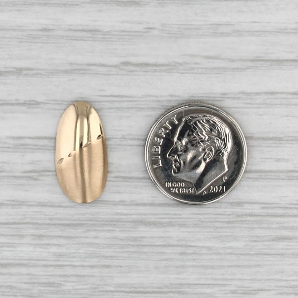 Gold Press On Pinky Nail 14k Yellow Gold Women's Accessory Polished Finish