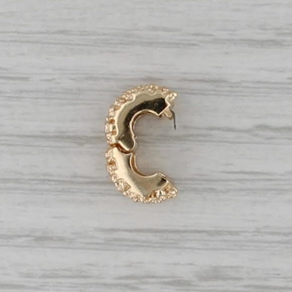 Pandora Golden Flower Daisy Clip Bead Charm 14k Gold 750507 Retired