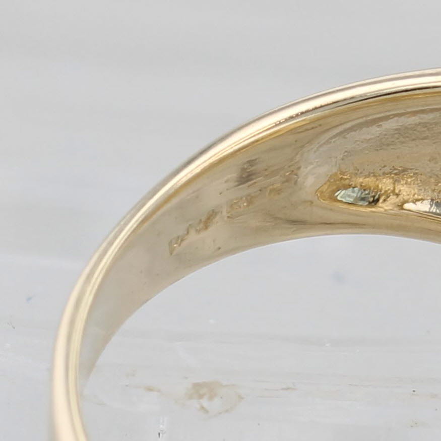 Light Gray 1.80ct Oval Blue Sapphire Diamond Ring 14k Yellow Gold Size 7 Ornate