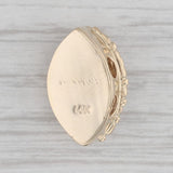 Richard Klein Onyx Diamond Slide Bracelet Charm 14k Yellow Gold Vintage