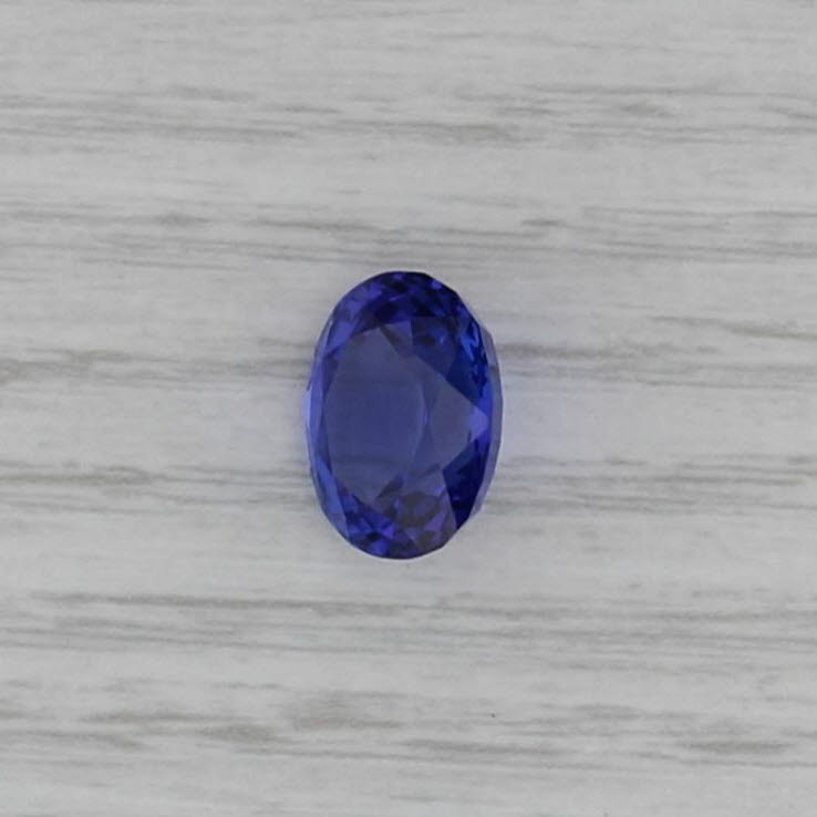 9.72ct Loose Tanzanite Solitaire Oval Brilliant Cut GIA Cert For Setting