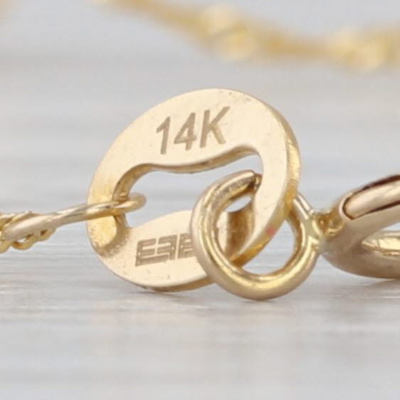 Cultured Pearl Station Bracelet 14k Yellow Gold 6.75" Singapore Chain