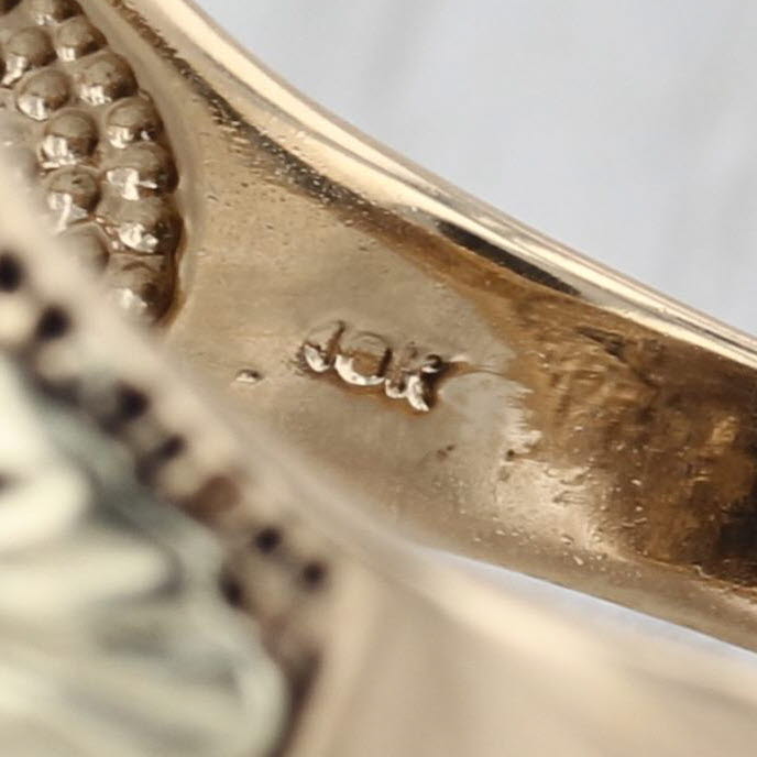 Harley Davidson Motorcycles Logo Eagle Ring 10k Gold Statement Size 12 Stamper