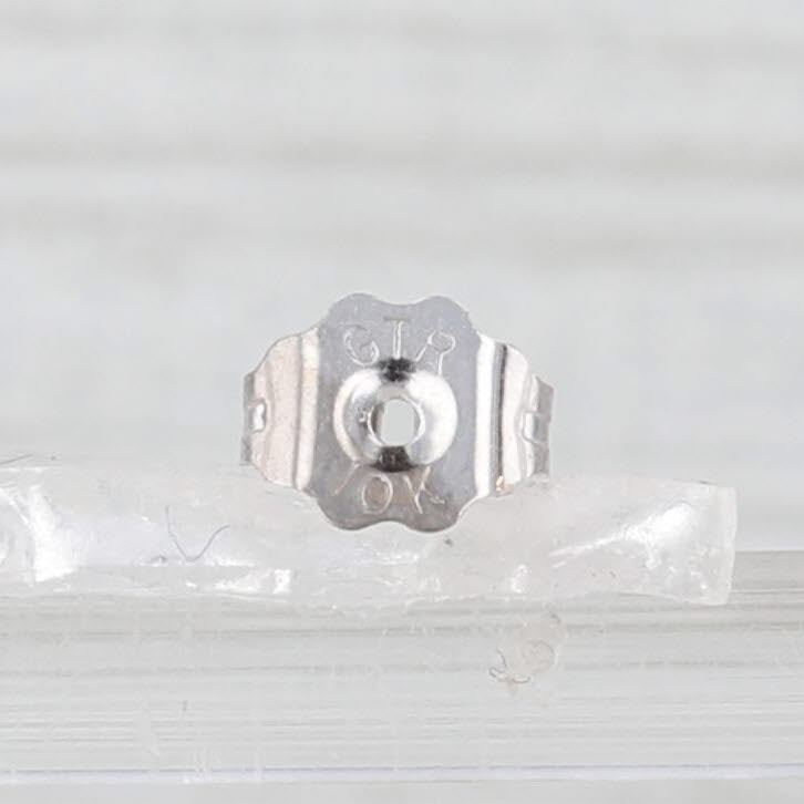 0.10ctw Diamond Journey Pendant 10k White Gold Drops