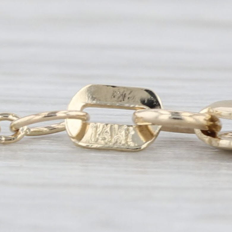 Cable Chain Necklace 14k Yellow Gold 18" 1.3mm