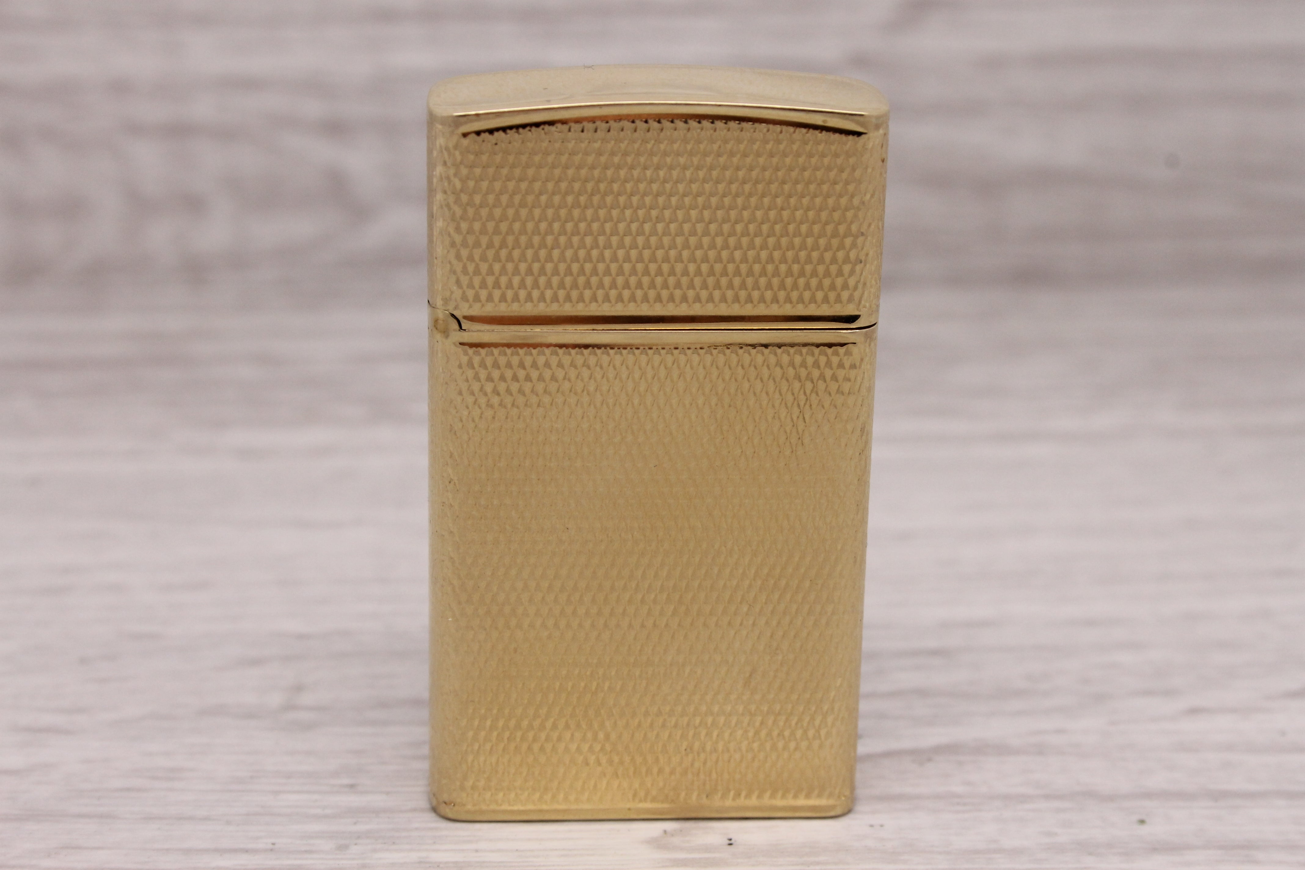 Dark Gray Vintage Tiffany & Co 14k Solid Gold Lighter Case w/ Zippo - 31gr Case Only