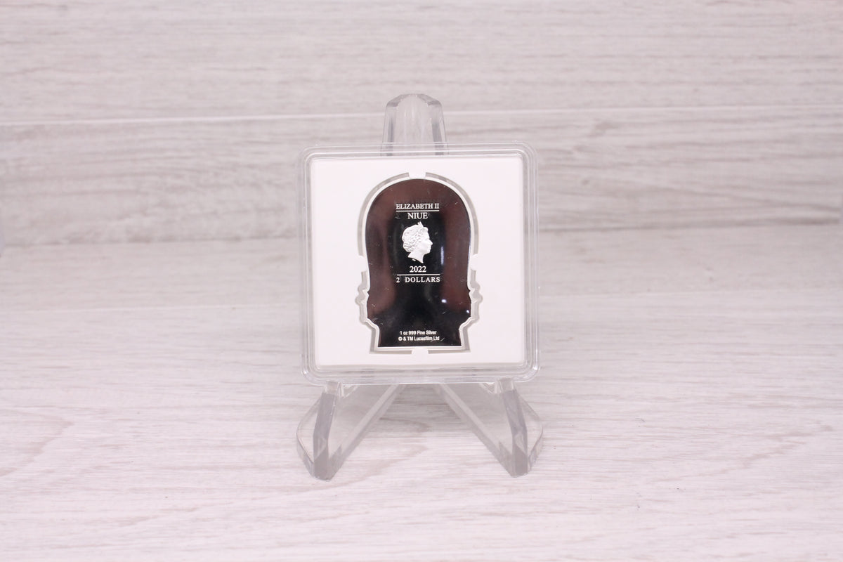 Star Wars Krrsantan 1oz Fine Silver Chibi Coin Boba Fett Niue New Zealand 2022