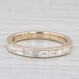 New Beverley K 0.65ctw Diamond Wedding Band 14k Gold Size 6.75 Stackable Ring